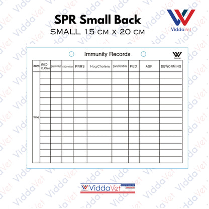 Sow Performance Card PVC