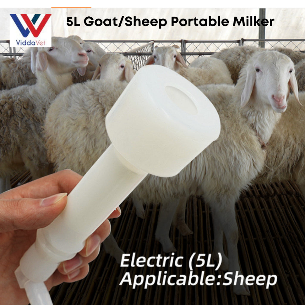 Goat Milking Machine Automatic Vacuum Pump Milker 5L