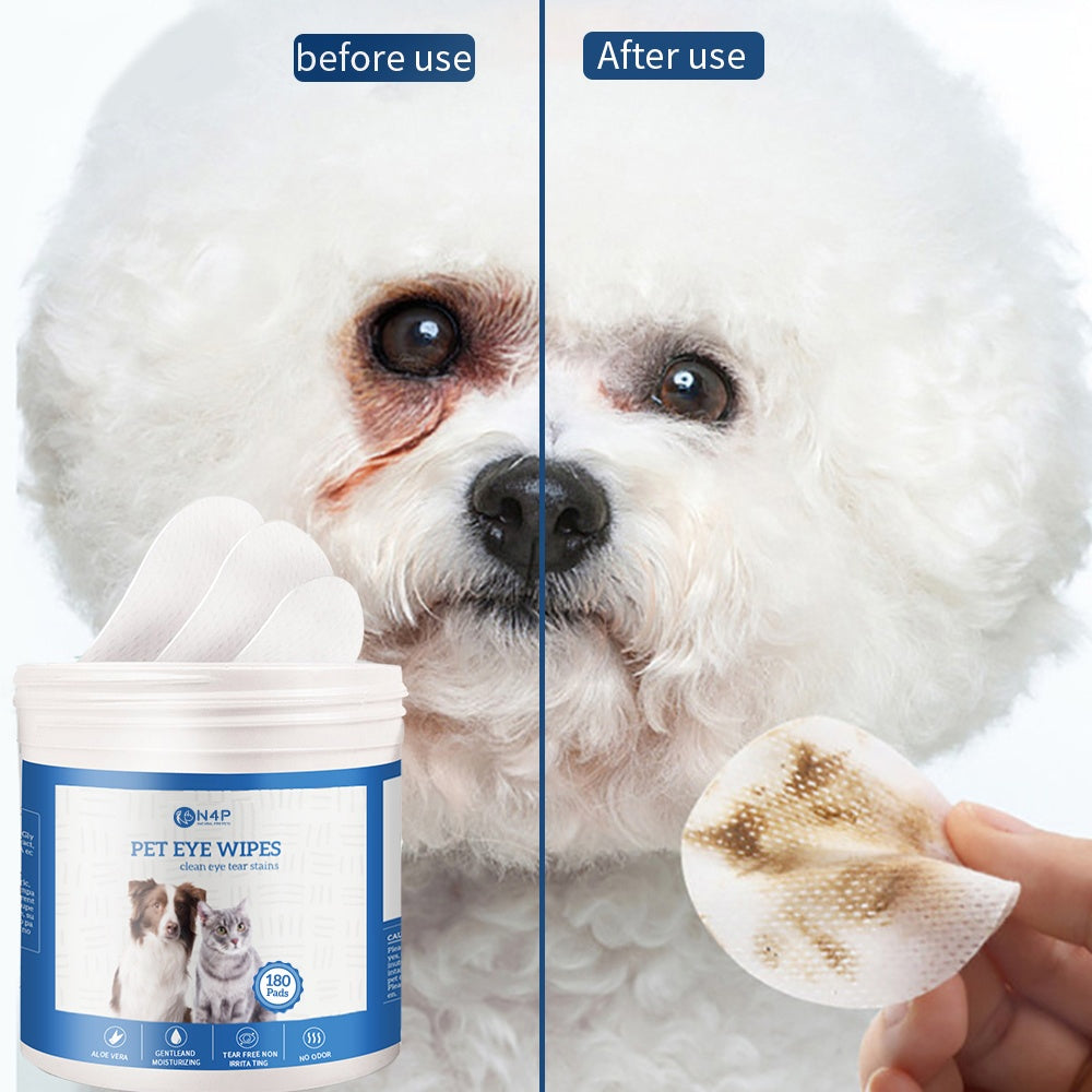 N4P Pet Eye Wipes