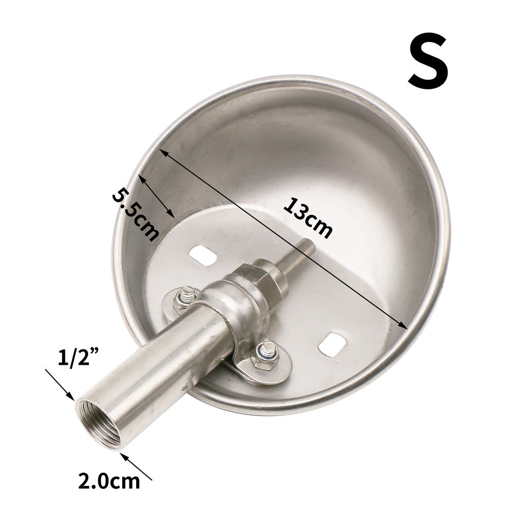 Pig Nipple Water Drinker Set Stainless Steel