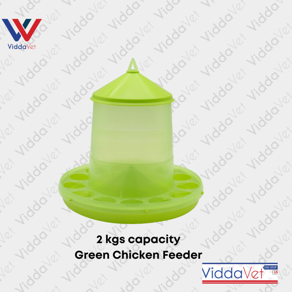 European Chicken Feeder with Legs 2kgs/4kgs