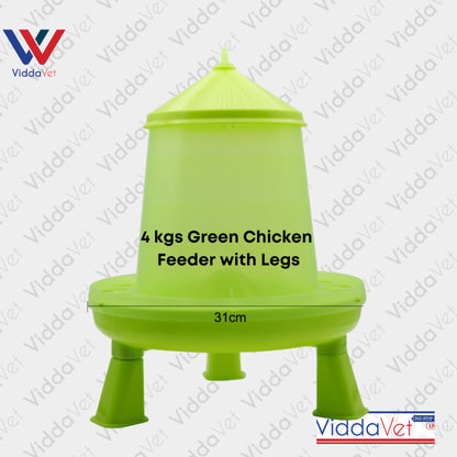 European Chicken Feeder with Legs 2kgs/4kgs