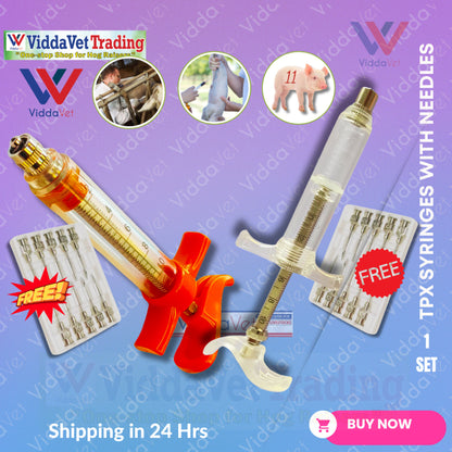 Fiberglass Syringe 10ml / 20ml