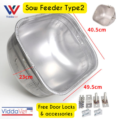 Steel Stainless Sow Feeder