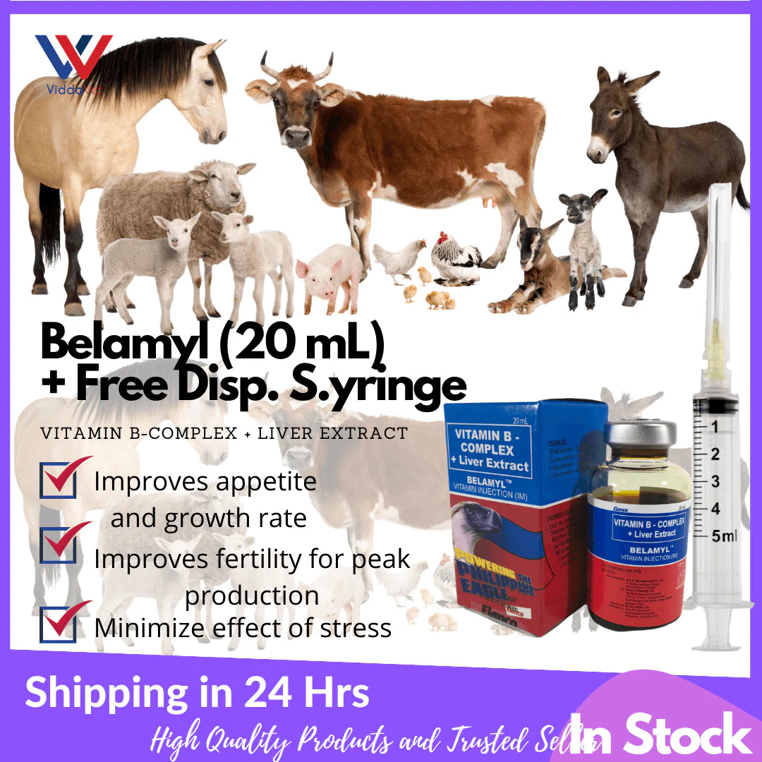 Belamyl 20 ml Vitamin B-complex + Liver Extract