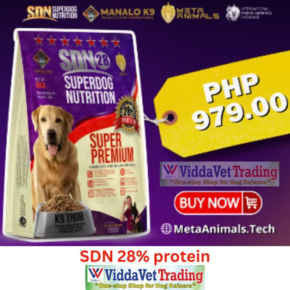 SDN 28 SuperDog Nutrition 15kgs
