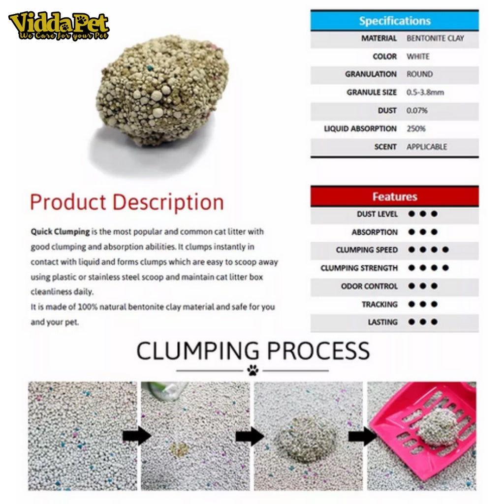 Premium Cat Litter Sand Coffee Scent 10L 8kgs