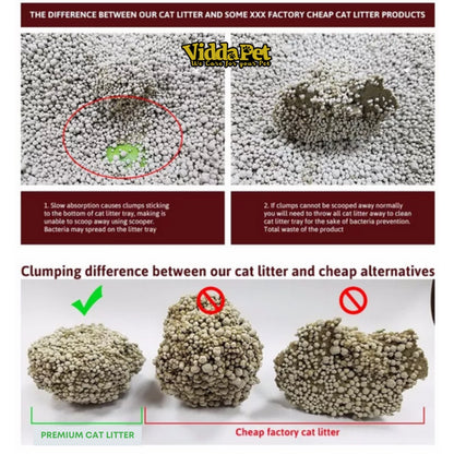 Premium Cat Litter Sand Rose Scent 5L 4kgs