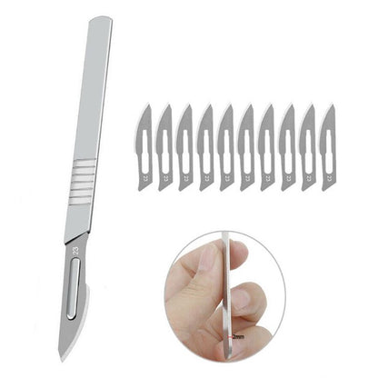 Scalpel Handle #4 + 10 pcs #23 blade