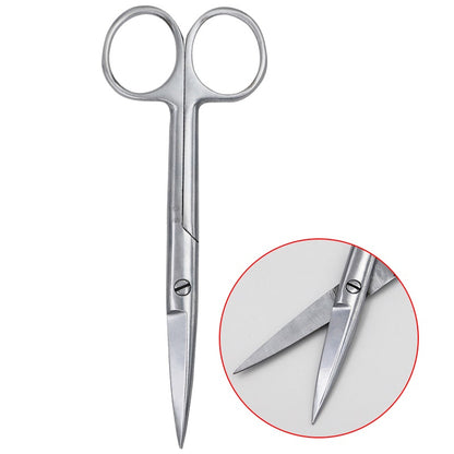 Stainless Steel Surgical Scissors 18cm Straight/Curved