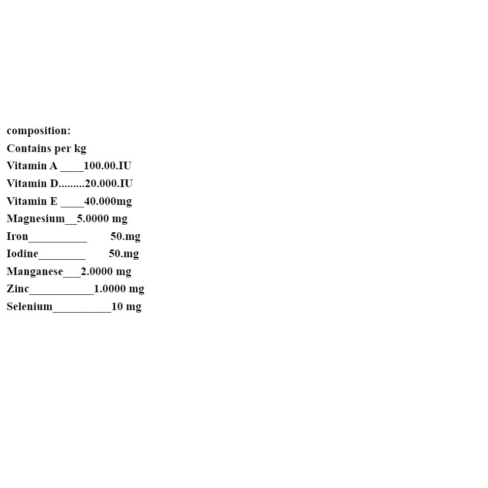 Intro Fort Mineral Block 5KGS