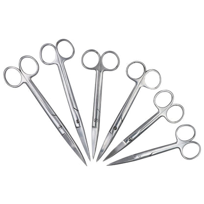 Stainless Steel Surgical Scissors 18cm Straight/Curved