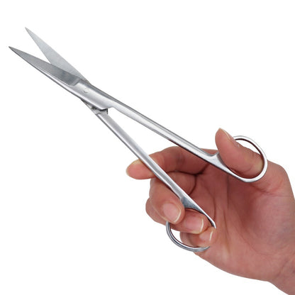 Stainless Steel Surgical Scissors 18cm Straight/Curved