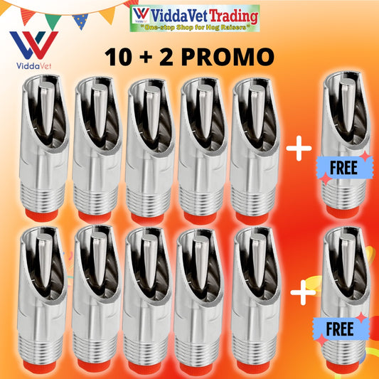 Red Filter Sow Duck Bill Drinker 12pcs