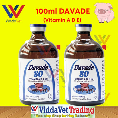 DAVADE Vitamin ADE for pets livestock dog cat pig cattle sheep goat 1bot
