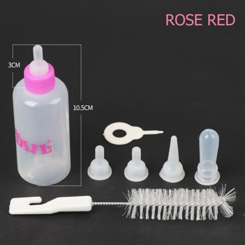 Pet Feeding Nursing Drinking Milk Bottle Set