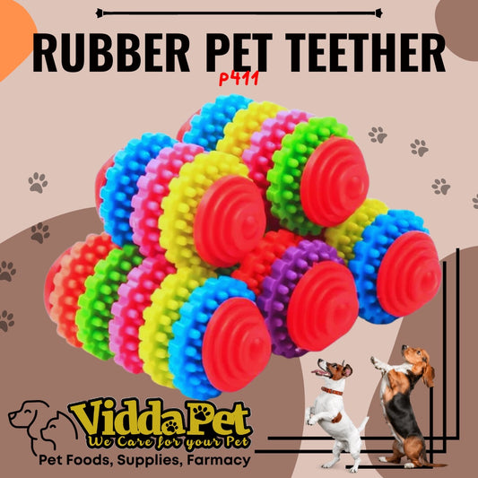 Rubber Pet Teether (Small/ Medium)