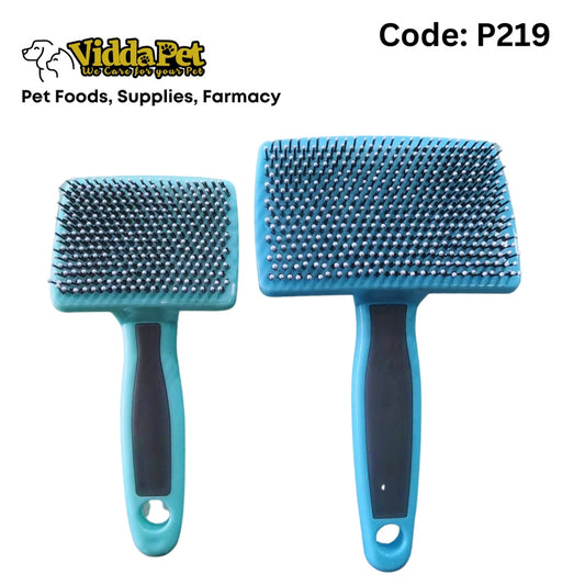 Blue Square Pet Brush (S/M)