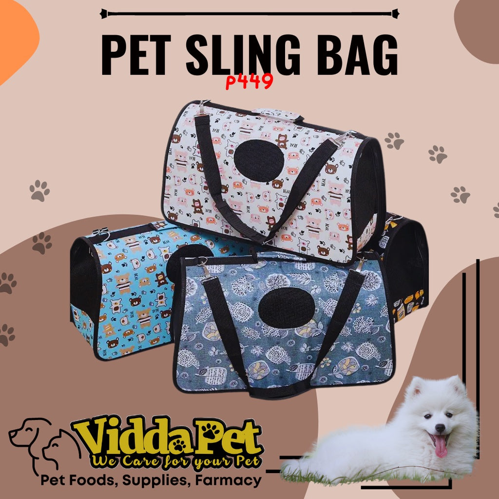 Pet Sling Bag (Small/ Medium/ Large)