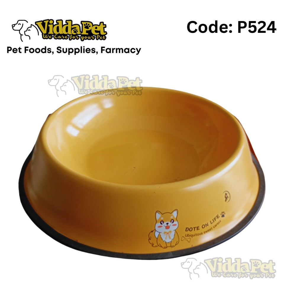 P524 Coated Stainless Feeding bowl for Pets