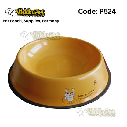 P524 Coated Stainless Feeding bowl for Pets