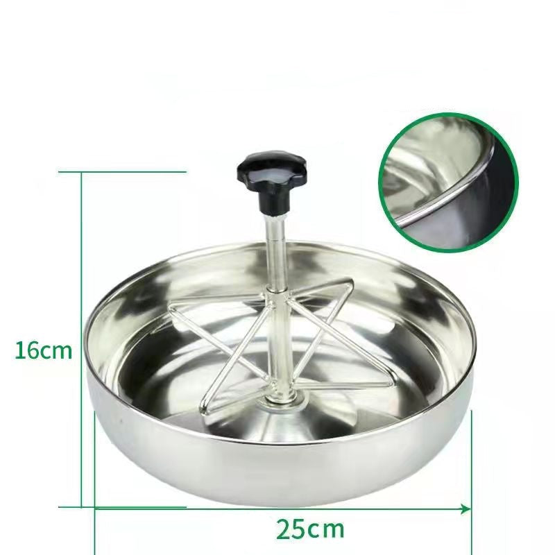 Stainless Steel Piglet Feeding Tray (Small/Large)