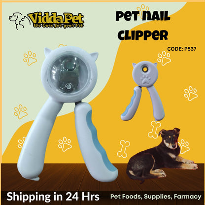 Pet Nail Clipper with Nail Catcher