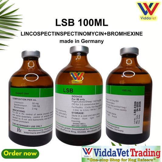 1 bot LSB 100ml made in Germany for animals livestock poultry pigs cattle