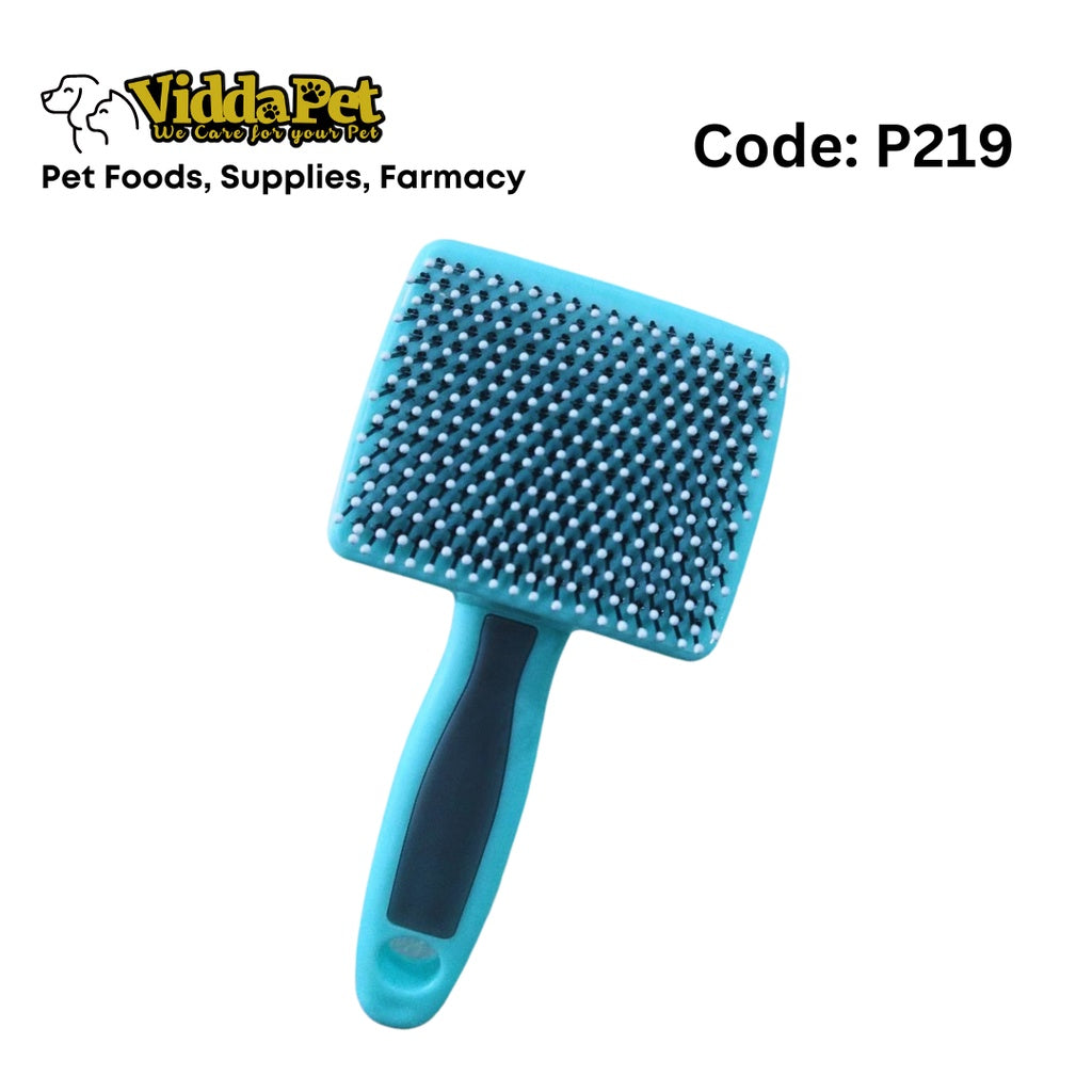 Blue Square Pet Brush (S/M)