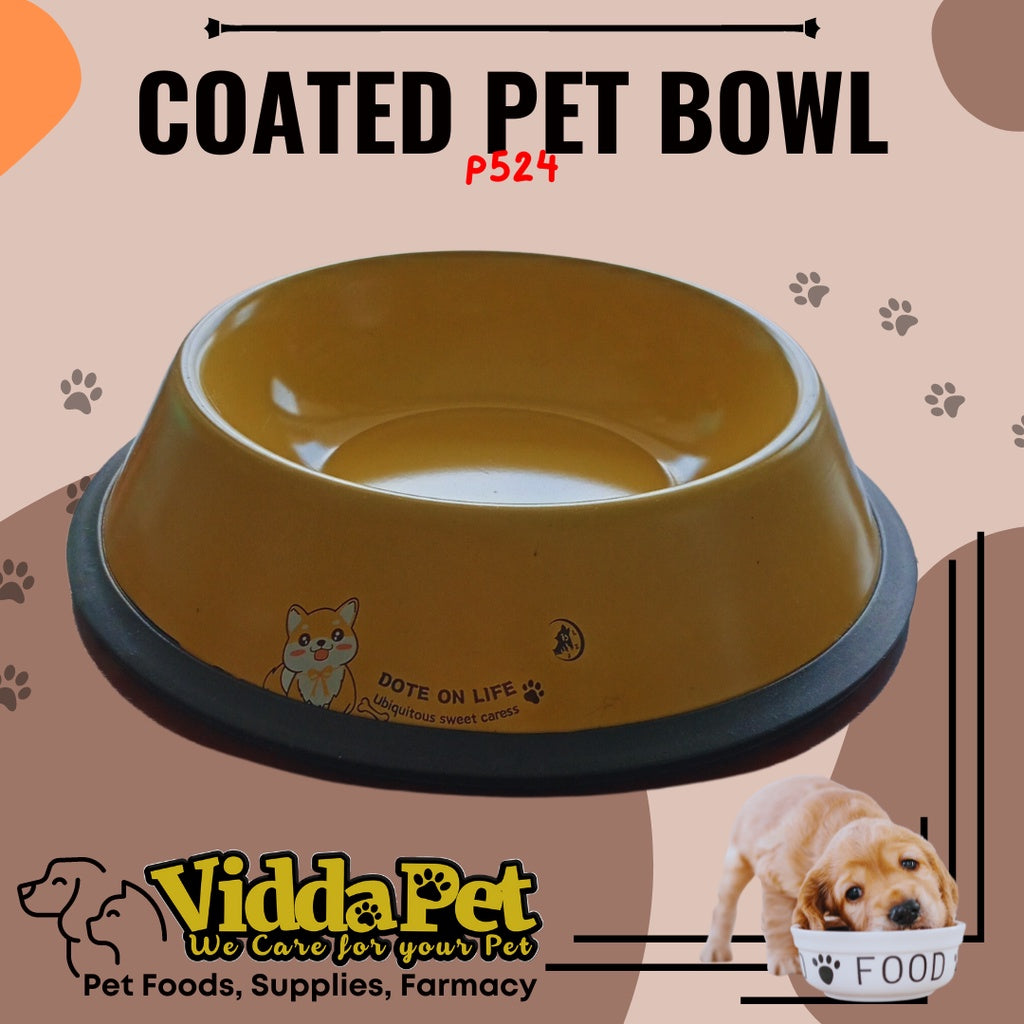 P524 Coated Stainless Feeding bowl for Pets