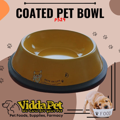 P524 Coated Stainless Feeding bowl for Pets