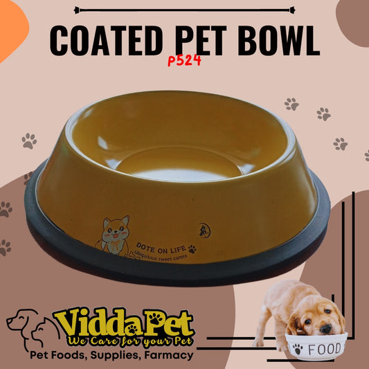 P524 Coated Stainless Feeding bowl for Pets
