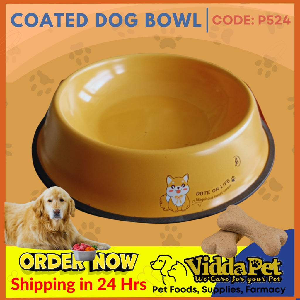 P524 Coated Stainless Feeding bowl for Pets