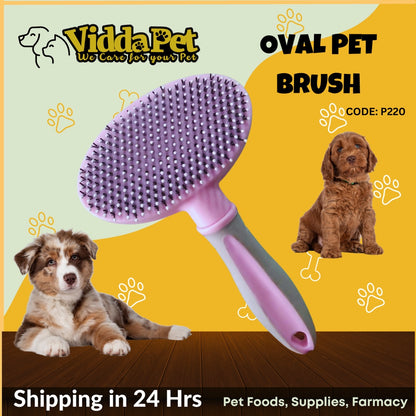 Oval Pet Brush