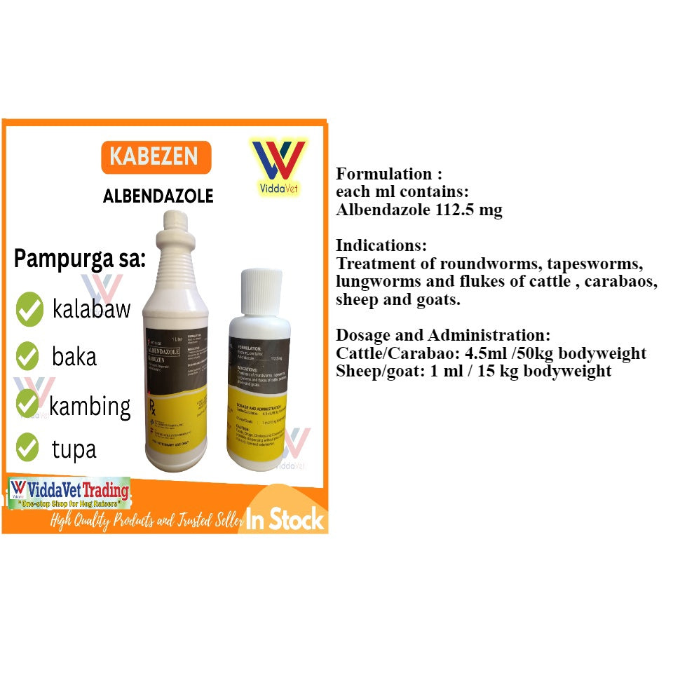 Albendazole Kabezen 30ML