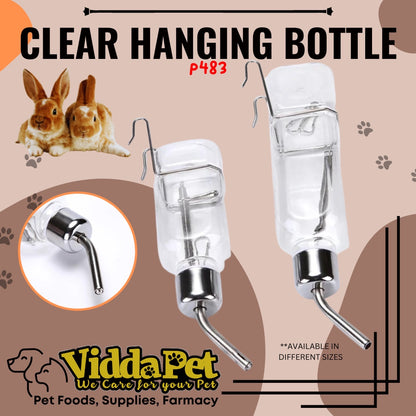 Clear Transparent Hanging Water Bottle