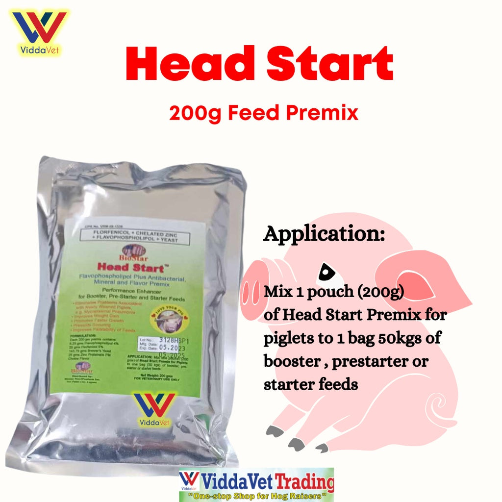 Head Start Feed Premix 200g