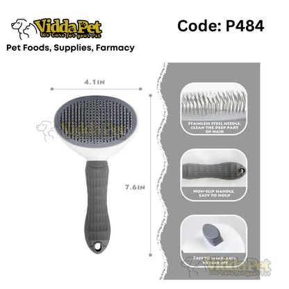 Pet Hair Comb Push Brush