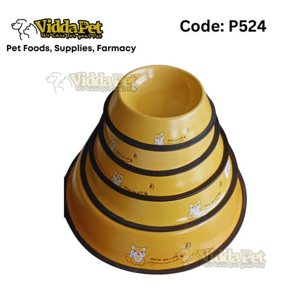 P524 Coated Stainless Feeding bowl for Pets