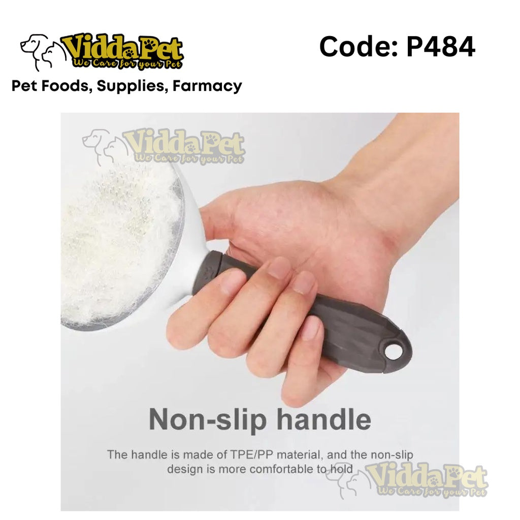 Pet Hair Comb Push Brush