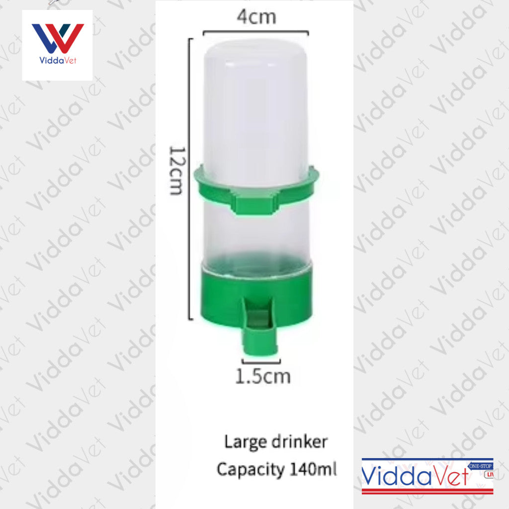 Hanging Waterer and Bird Feeder