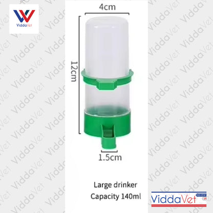 Hanging Waterer and Bird Feeder