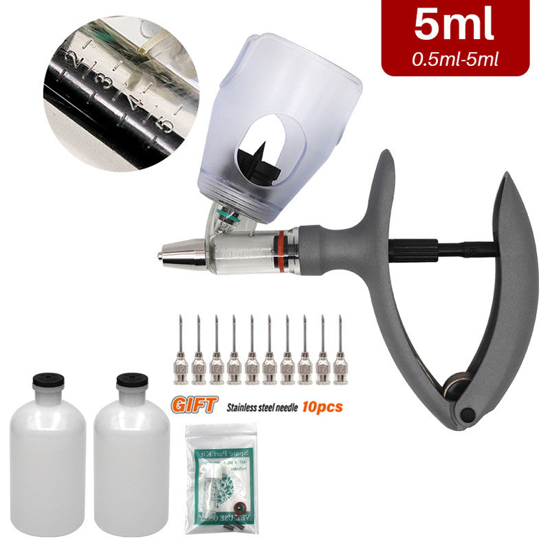 Automatic Veterinary Continuous Syringe (2ml /5ml)