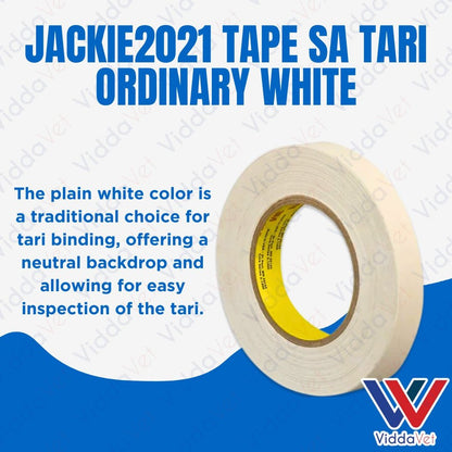 Jackie 2021 Tape Sa Tari Ordinary White
