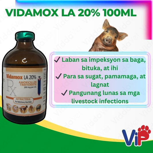 Vidamox LA 20% 100ml
