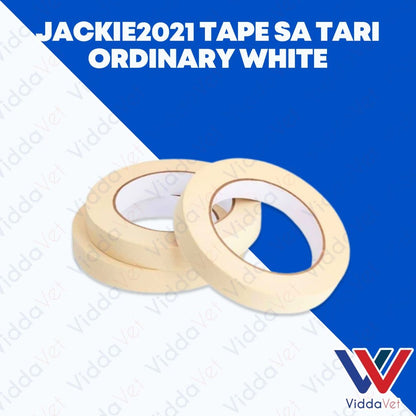 Jackie 2021 Tape Sa Tari Ordinary White