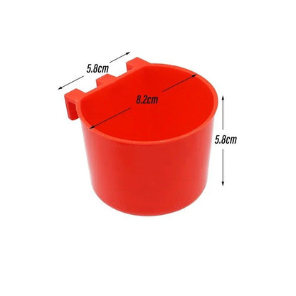 Plastic Drinking Bowl and Bird Feeder