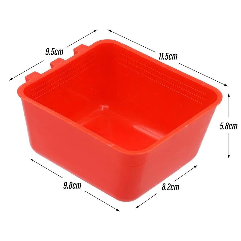 Plastic Drinking Bowl and Bird Feeder