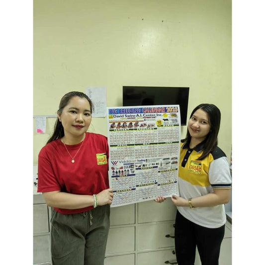 Pig Breeding Calendar 2025