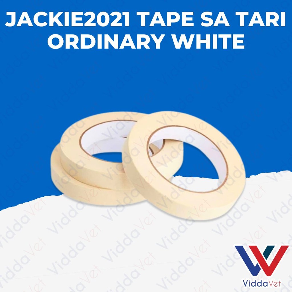 Jackie 2021 Tape Sa Tari Ordinary White